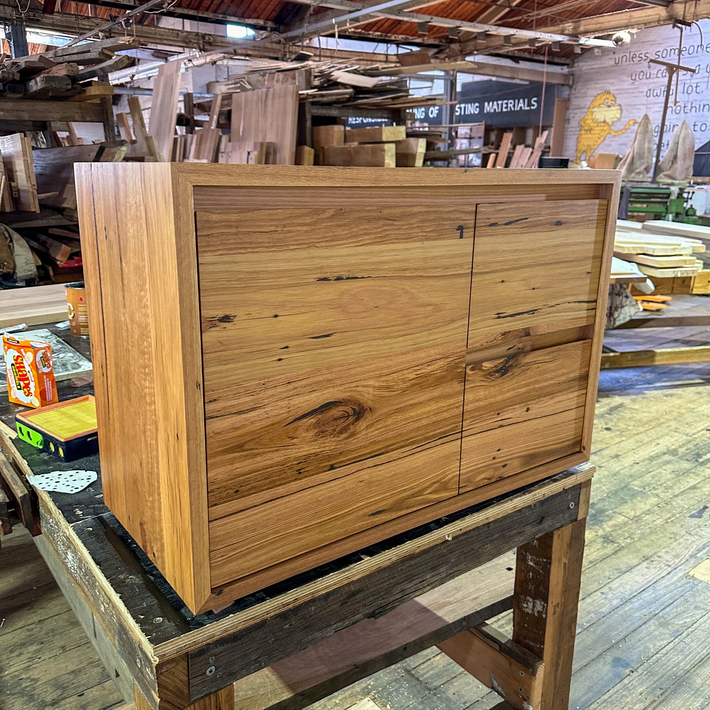 Custom Wall-Hung Timber Vanities