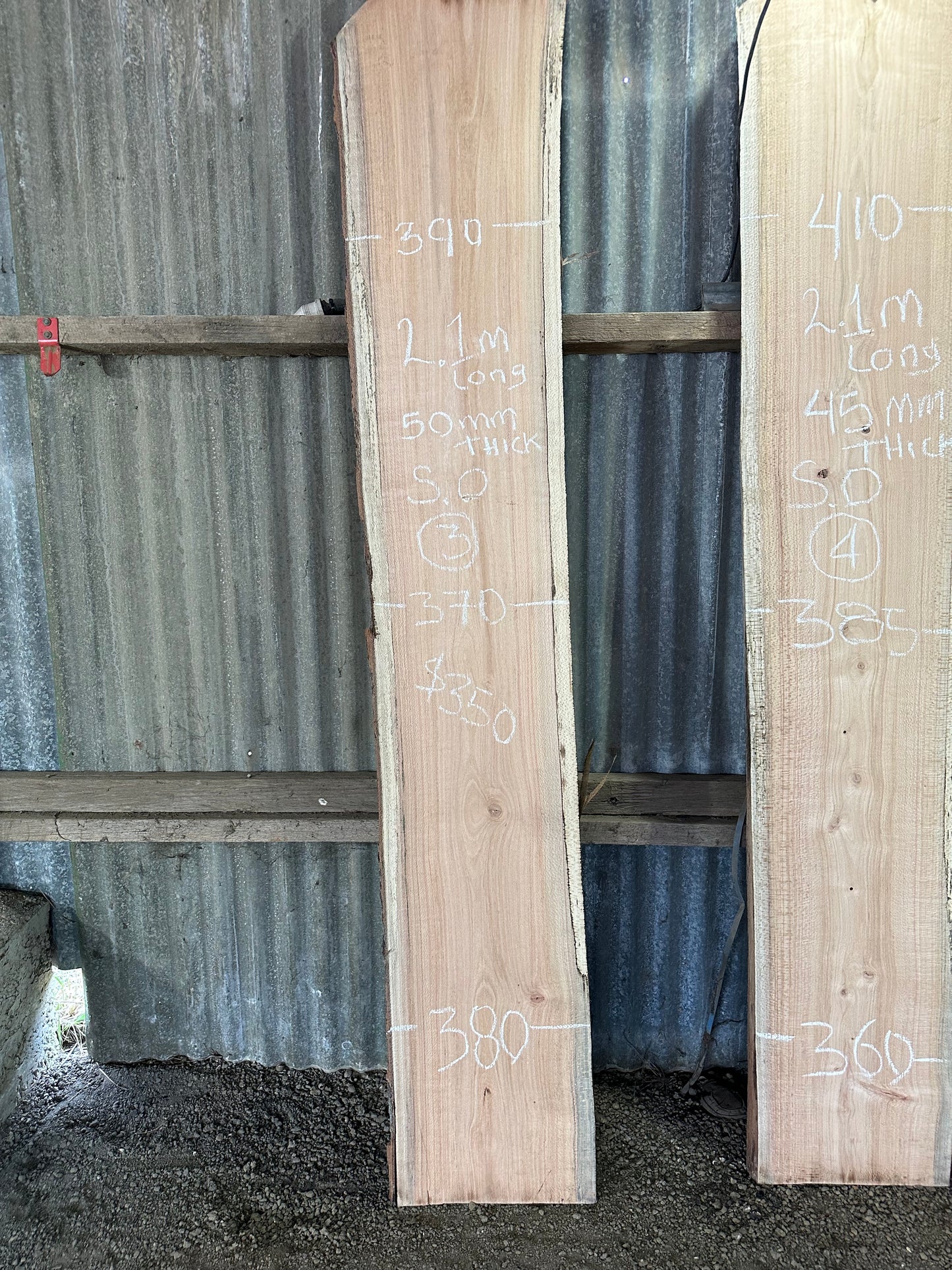 Silky Oak Slabs