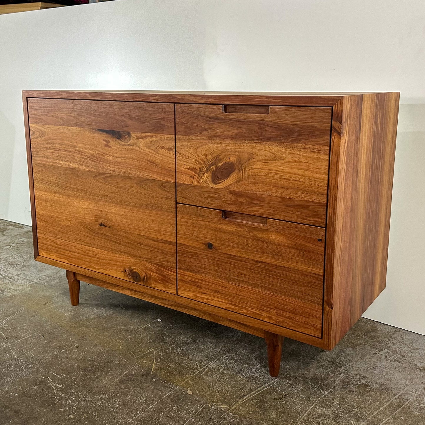 Custom Free-Standing Hardwood Timber Vanities