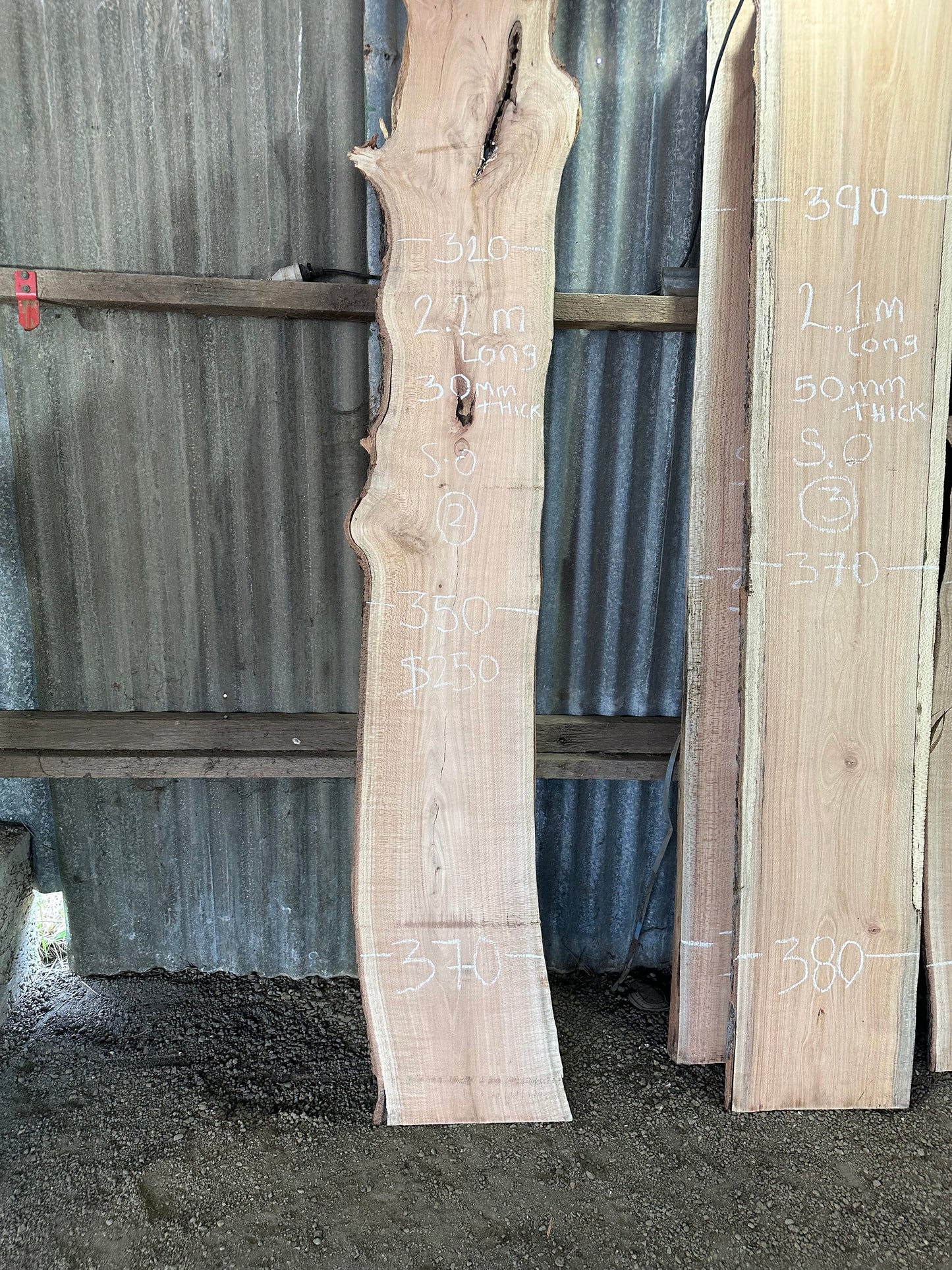 Silky Oak Slabs