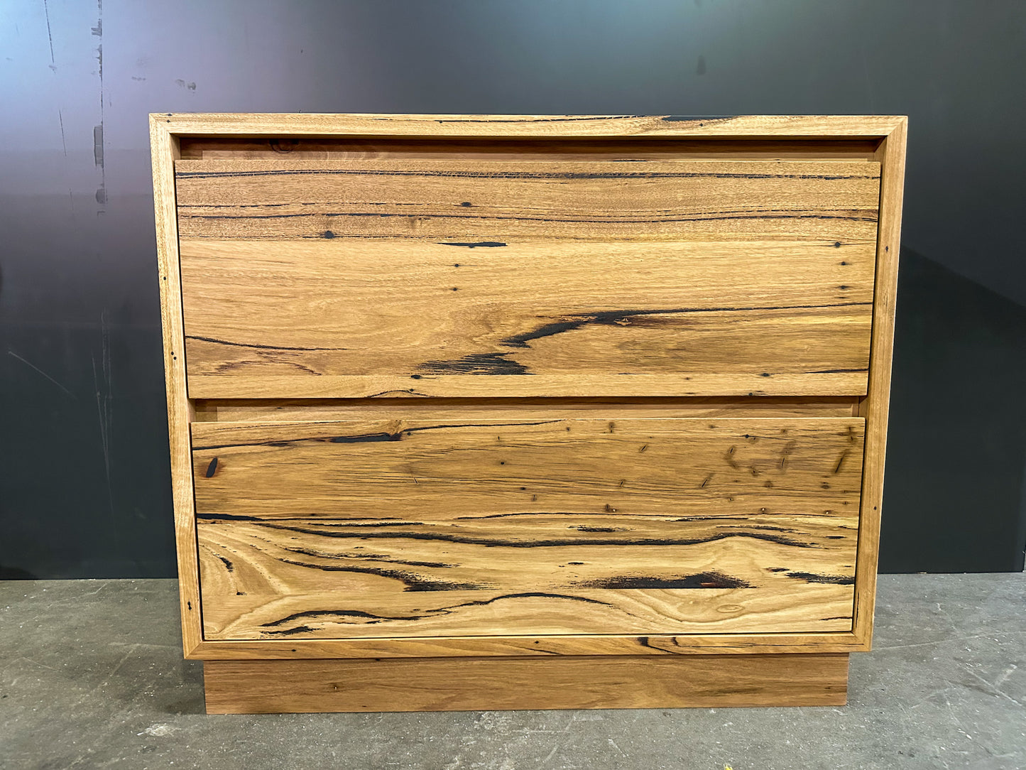 Custom Free-Standing Hardwood Timber Vanities