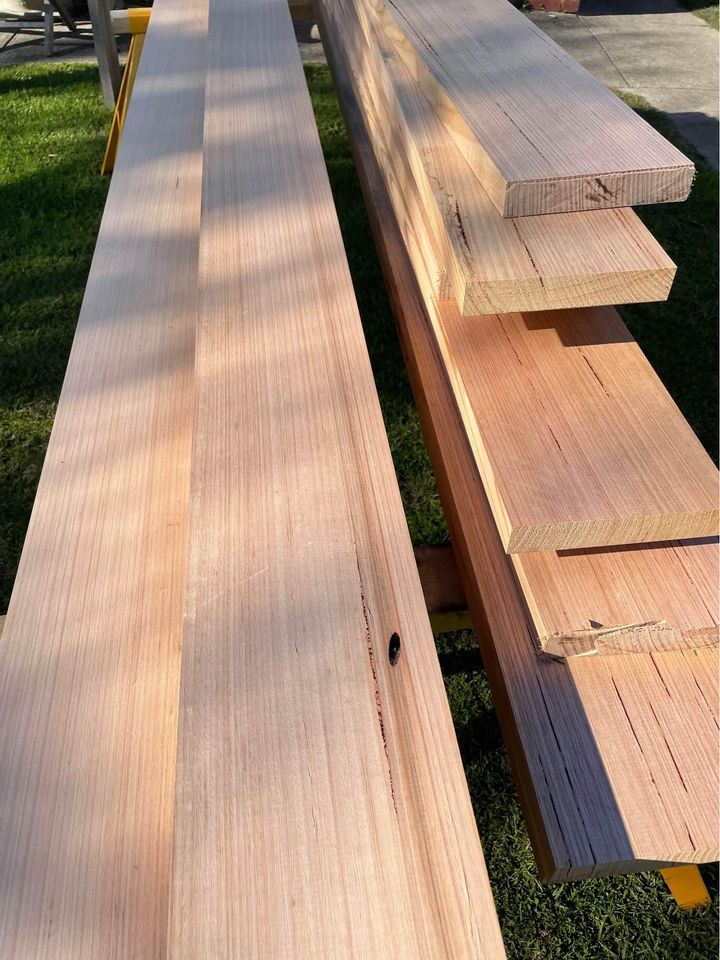 Vic Ash Hardwood Dressed All Round (DAR) 140x35 at $19 per metre and 190x35 at $25/metre - Random Lengths