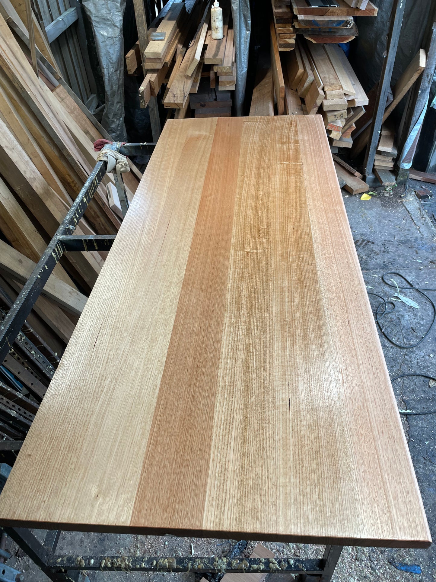 Sanded and Sealed Recycled Messmate and Vic Ash Hardwood Timber Tops ...