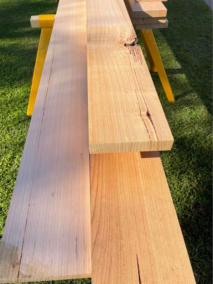 Vic Ash Hardwood Dressed All Round (DAR) 140x35 at $19 per metre and 190x35 at $25/metre - Random Lengths